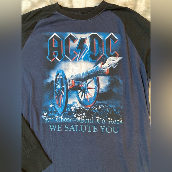 Tops - AC/DC Long Sleeve Tee-Shirt